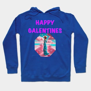 Lovely Galentines day card Hoodie